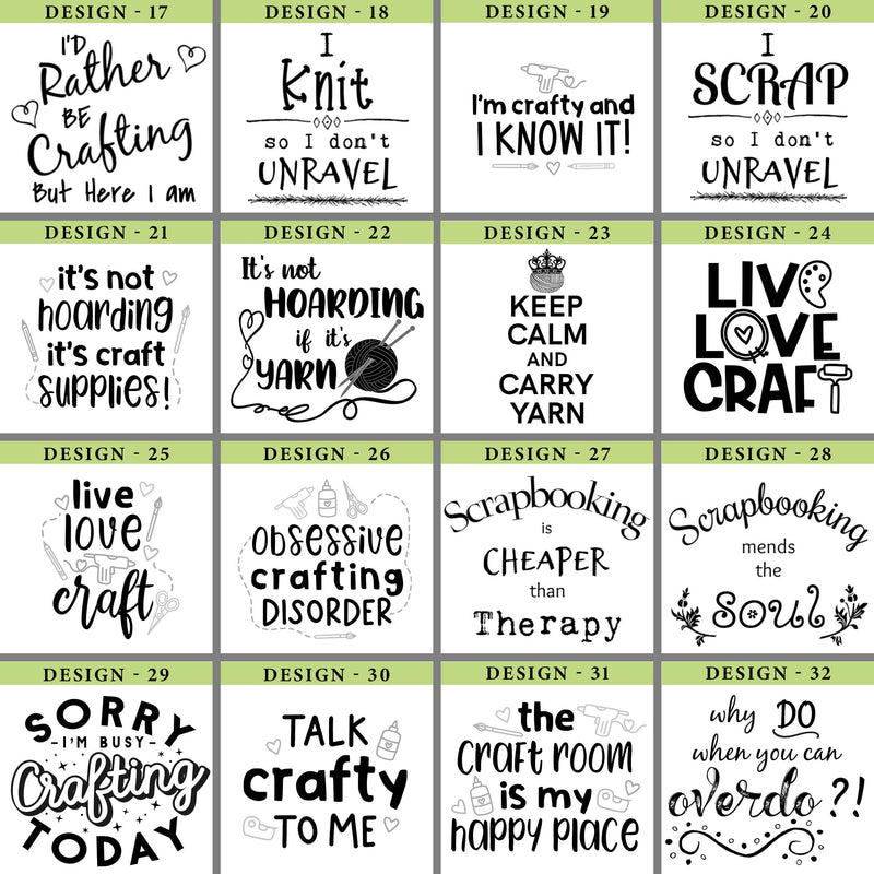 Tumbler - Crafting Sayings