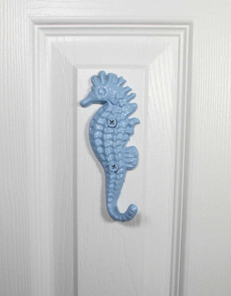 Seahorse Wall Hook Cast Iron