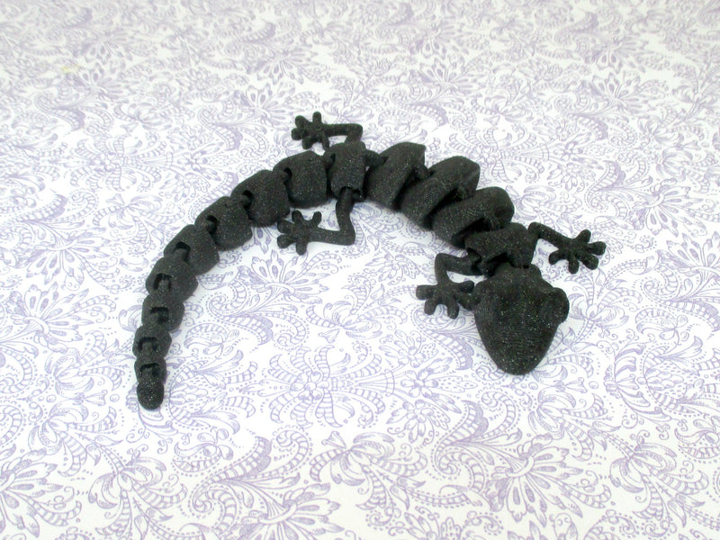 3D Printed Gecko Lizard Articulated Desk Toy