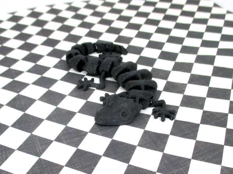 3D Printed Gecko Lizard Articulated Desk Toy