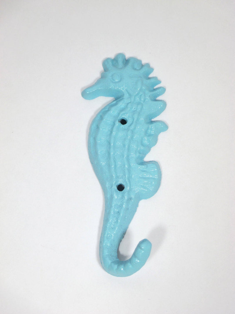 Seahorse Wall Hook Cast Iron