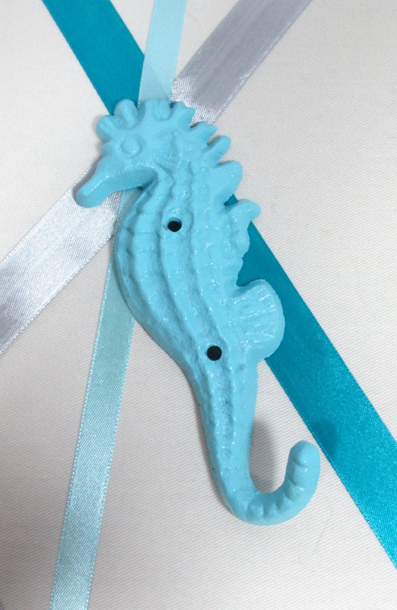 Seahorse Wall Hook Cast Iron