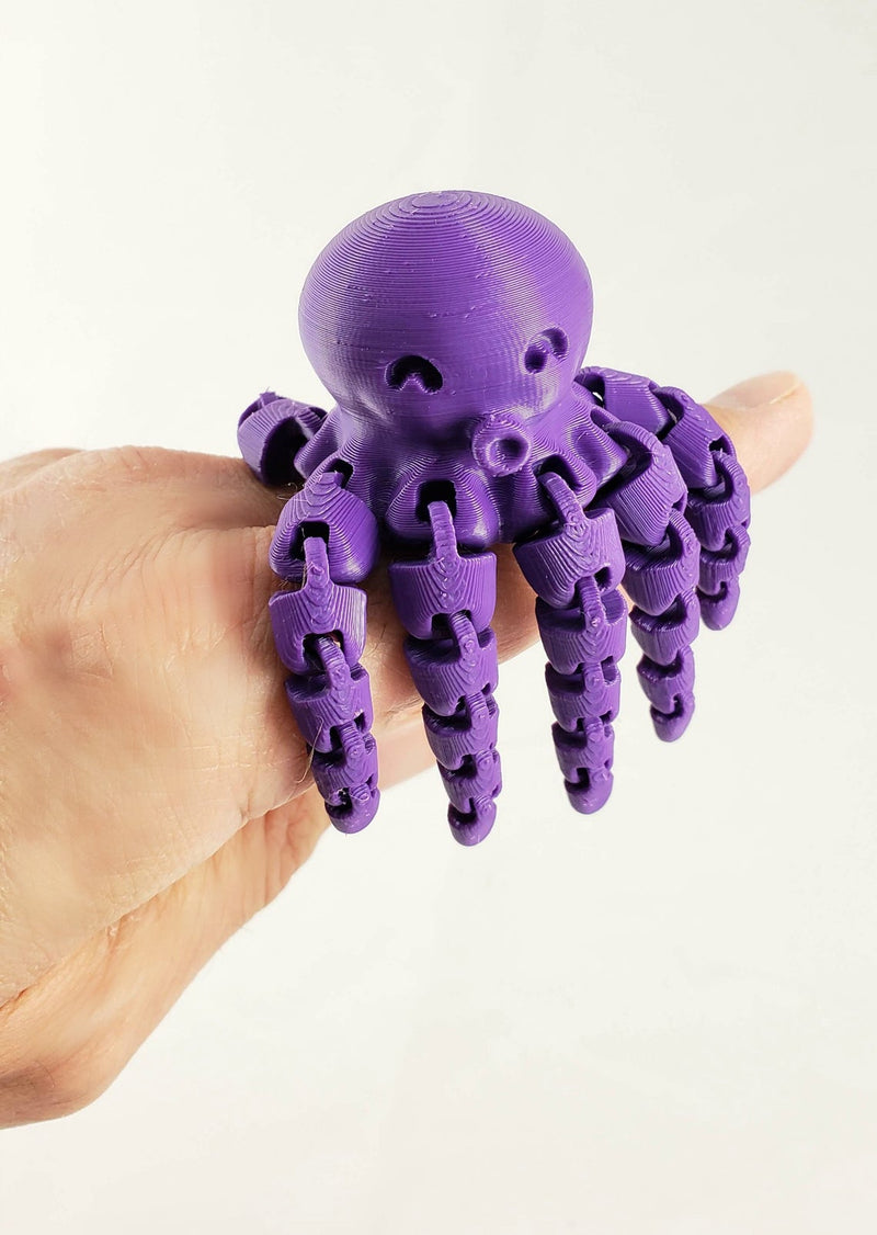 3D Printed Articulated Octopus