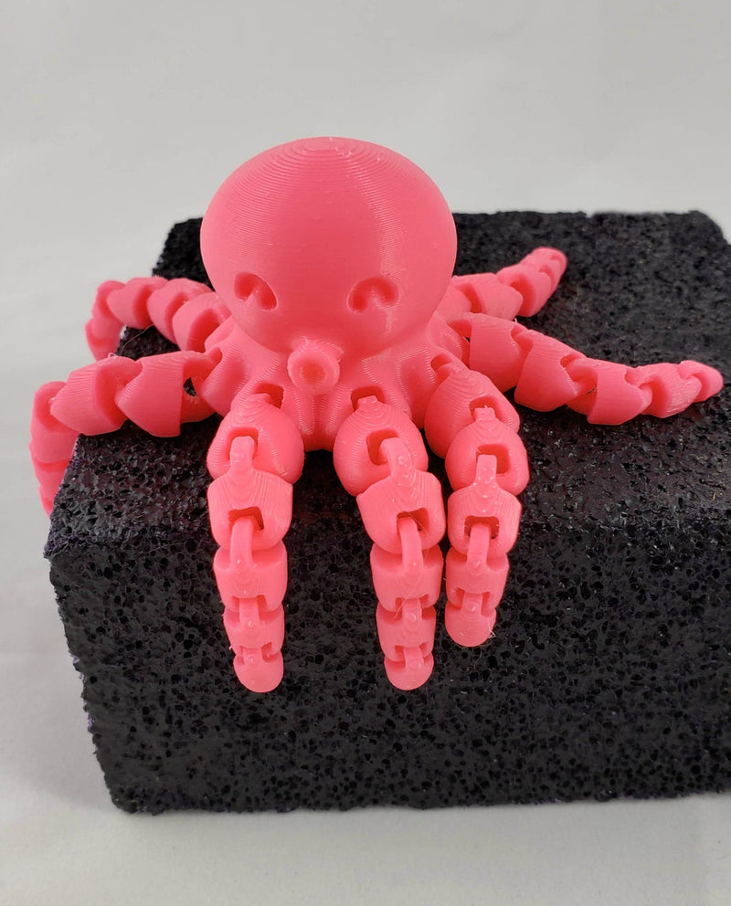 3D Printed Articulated Octopus